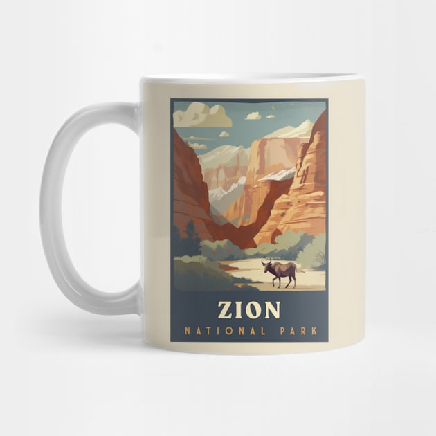 Zion by Retro Travel Design